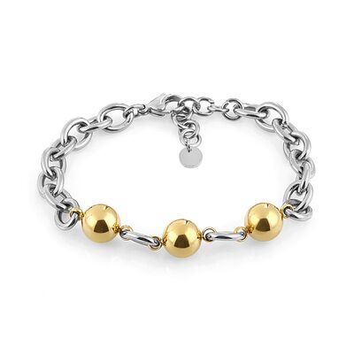 Bratara argintie, Freelook, pentru dama, din otel inoxidabil, FRJ.3.3072-3