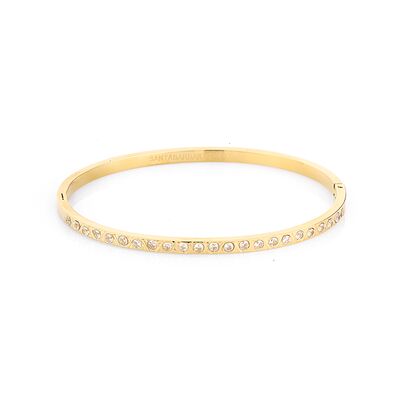 Bratara aurie, Santa Barbara Polo, pentru dama, din otel inoxidabil, SBJ.3.1115-2