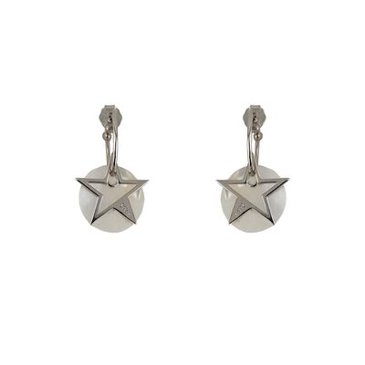 Cercei argint stelute Thia cu sidef