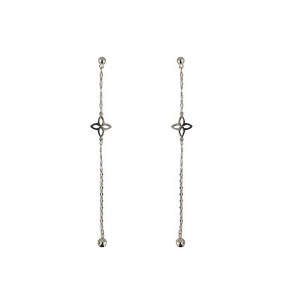 Cercei lungi argint Thia