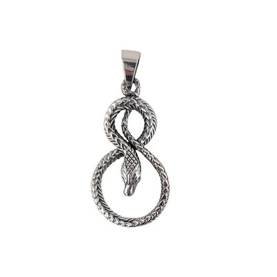 Pandantiv argint sarpe stilizat