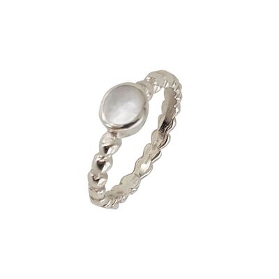 Inel argint banut sidef Thia marimea 51