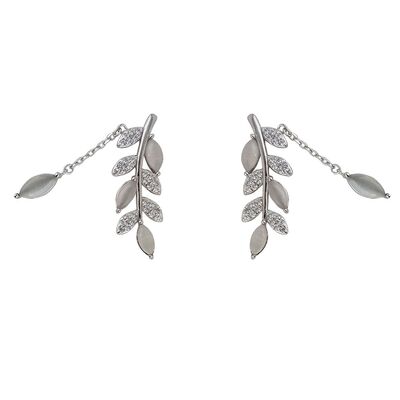 Cercei argint deosebiti cu sidef