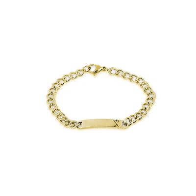 Bratara aurie, Santa Barbara Polo, pentru barbati, din otel inoxidabil, SBJ.6.2070-L-2