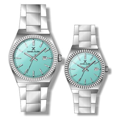 Set ceasuri pentru dama si barbati, Daniel Klein Pair, DK.1.13693.2