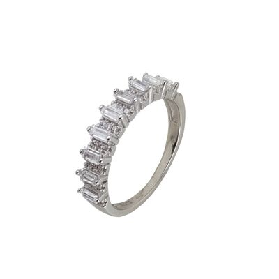 Inel argint elegant zirconii Thia marimea 58