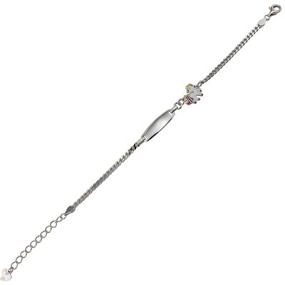 Bratara argint copii placuta cu unicorn