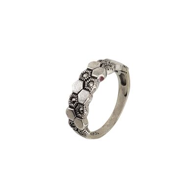 Inel argint model fagure marcasite Maura marimea 56