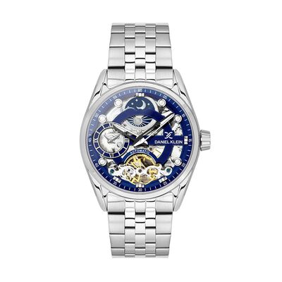 Ceas barbati automatic, Daniel Klein Skeleton, DK.1.13855.3