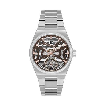 Ceas barbati automatic, Daniel Klein Skeleton, DK.1.13857.2