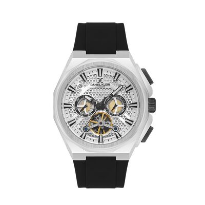 Ceas barbati automatic, Daniel Klein Skeleton, DK.1.13858.1