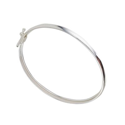 Bratara argint fixa lucioasa Lucy