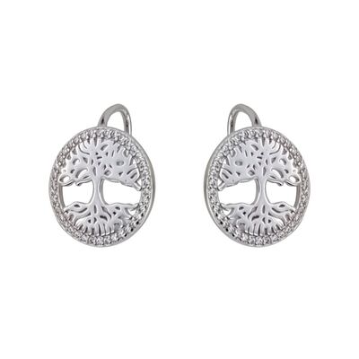 Cercei argint copacul vietii Kaya