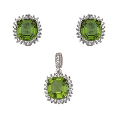 Set argint elegant zultanit Tally