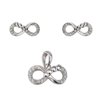 Set argint zirconii Infinity