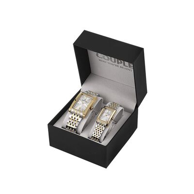 Set ceasuri pentru dama si barbati, Daniel Klein Pair DK.1.14011.6