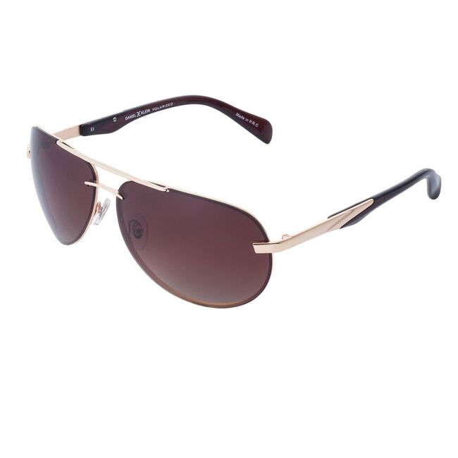 Ochelari de soare maro, pentru barbati, Daniel Klein Premium, DK3171-4