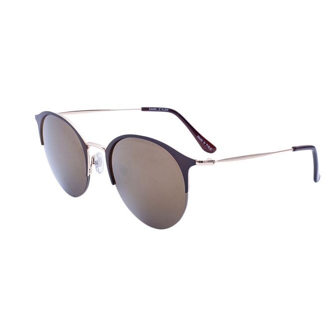 Ochelari de soare maro, pentru dama, Daniel Klein Trendy, DK4167P-3