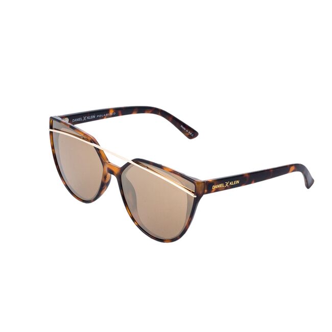 Ochelari de soare maro, pentru dama, Daniel Klein Trendy, DK4228-2
