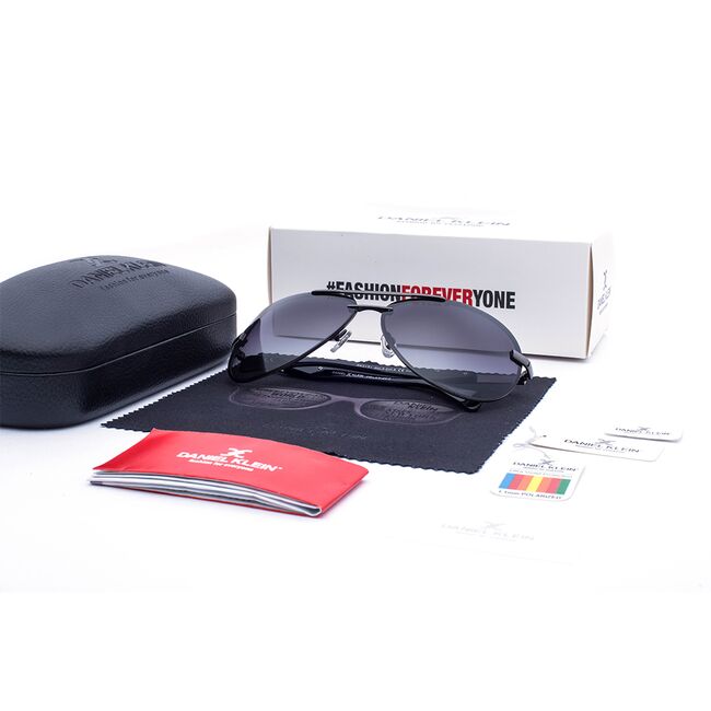 Ochelari de soare mov, pentru barbati, Daniel Klein Premium, DK3171-3