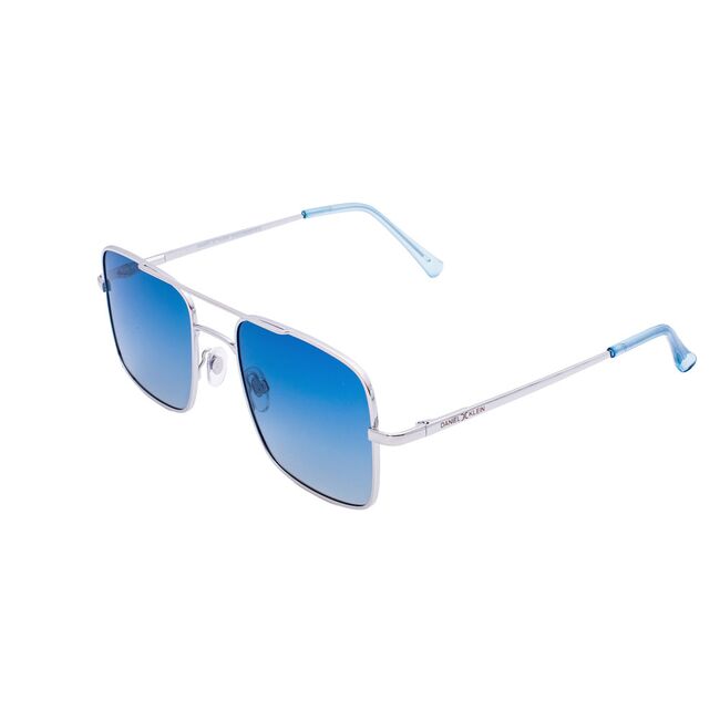 Ochelari de soare albastri, pentru dama, Daniel Klein Trendy, DK4236-2