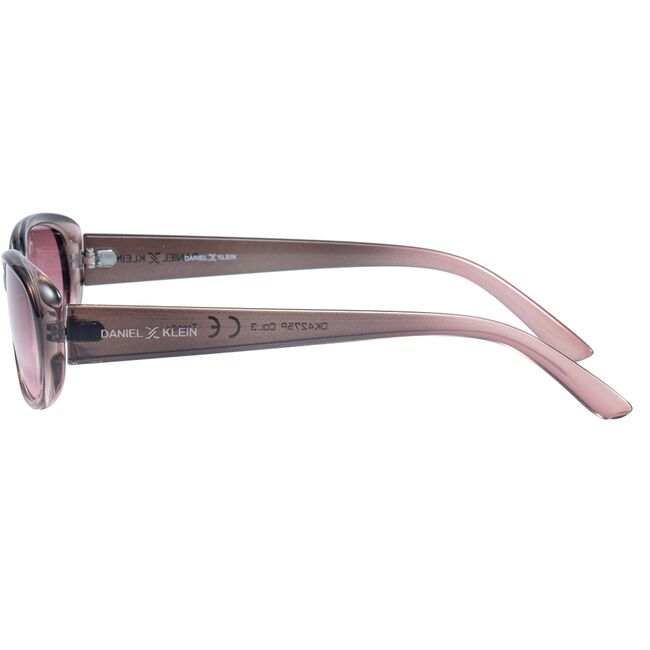 Ochelari de soare mov, pentru dama, Daniel Klein Trendy, DK4275P-3