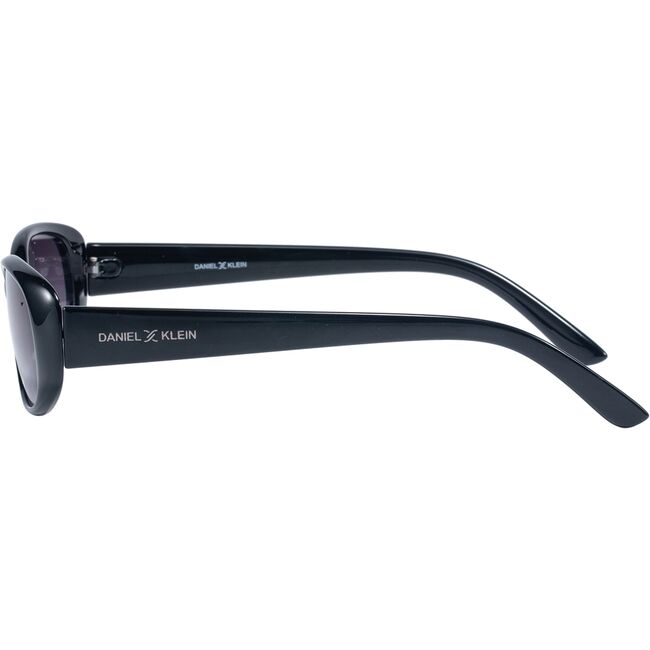 Ochelari de soare negri, pentru dama, Daniel Klein Trendy, DK4275P-1