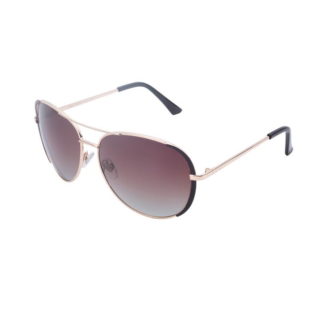 Ochelari de soare maro, pentru dama, Daniel Klein Trendy, DK4303-2