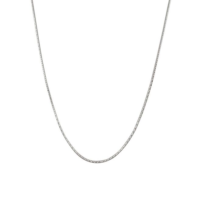 Lant argint rodiat, lungime 40 cm