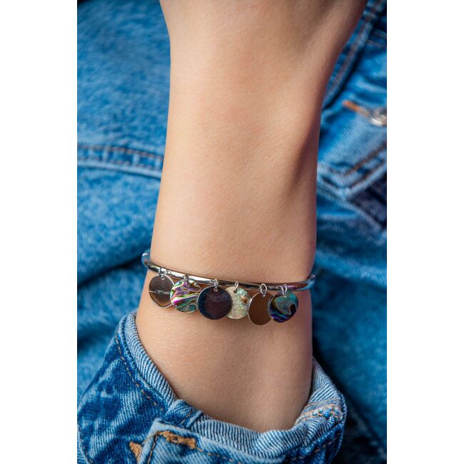 Bratara argintie, Freelook, pentru dama, din otel inoxidabil, FRJ.3.3011-1