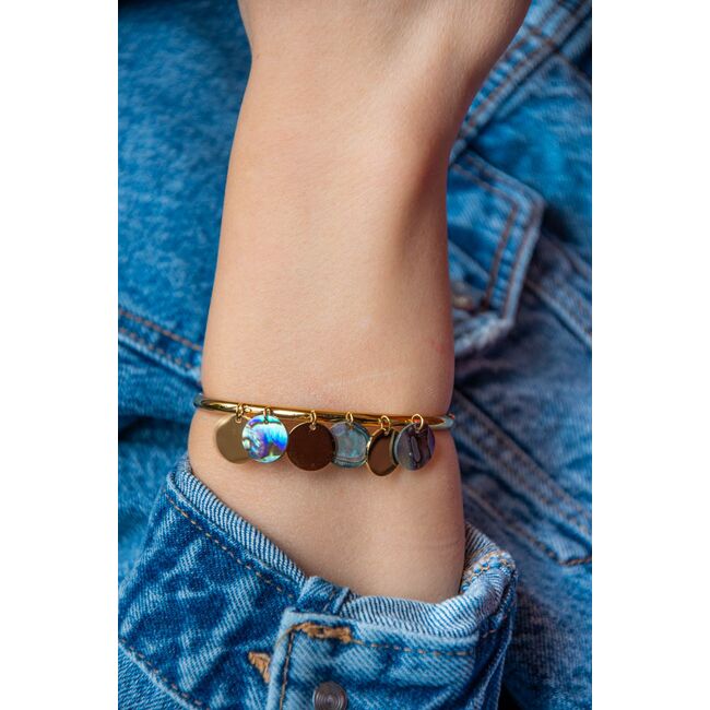 Bratara aurie, Freelook, pentru dama, din otel inoxidabil, FRJ.3.3011-3