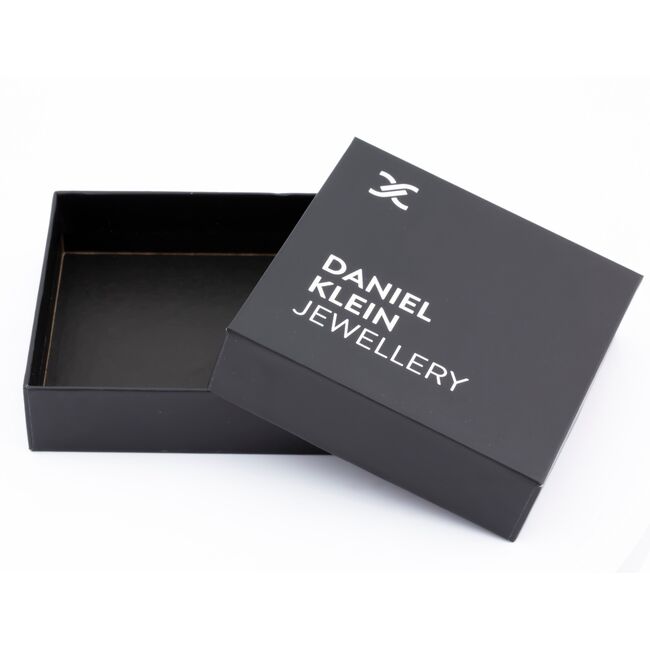 Lant argintiu, Daniel Klein, pentru dama, din otel inoxidabil, DKJ.2.4001-2