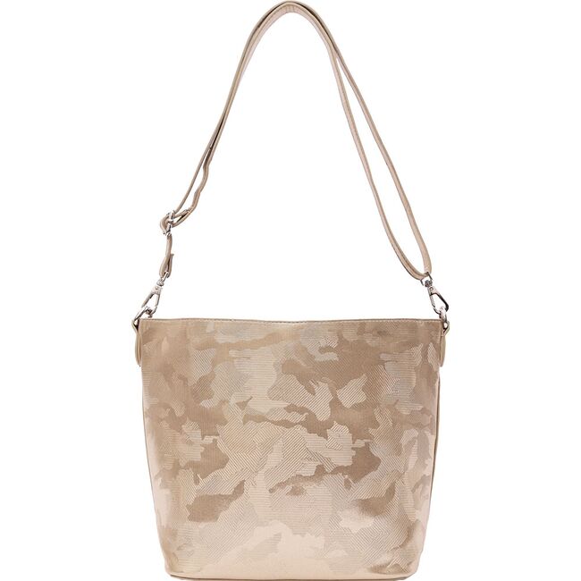 Poseta aurie din piele ecologica Diana