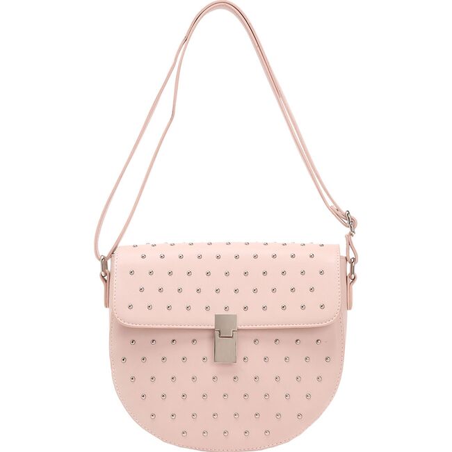 Poseta roz din piele ecologica Diana