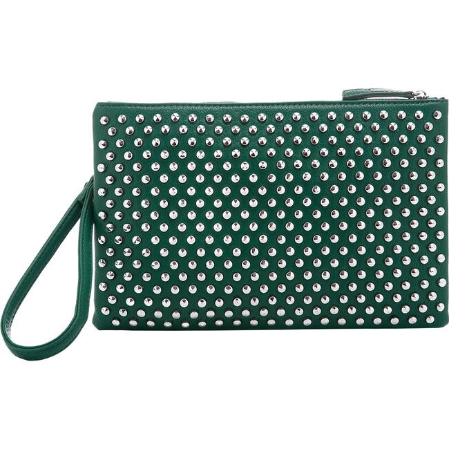 Poseta verde din piele ecologica Diana