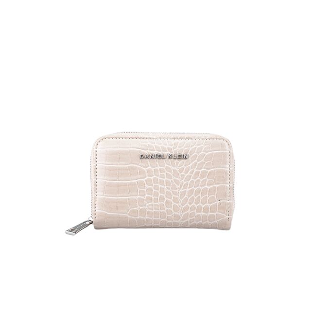 Portofel bej, de dama, din piele ecologica, DKW6012-10