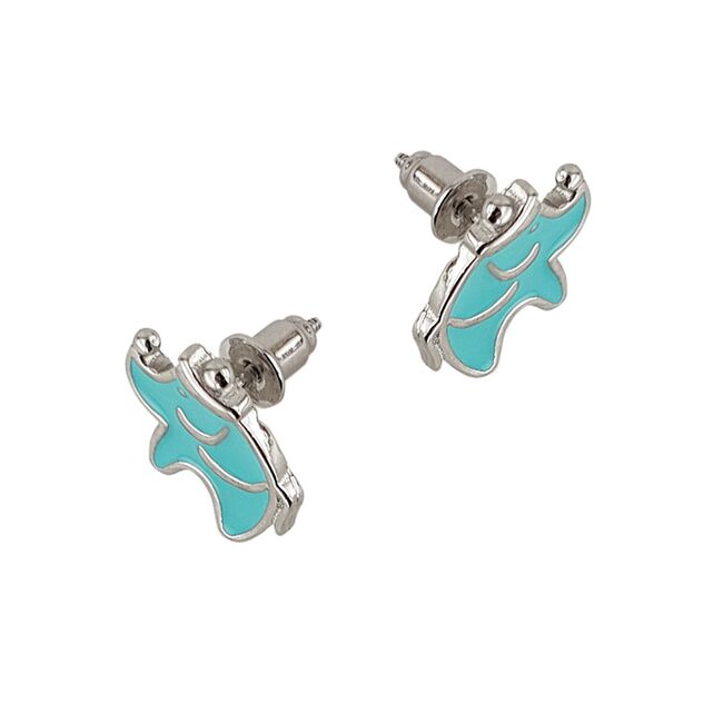 Cercei argint Nettal elefanti email