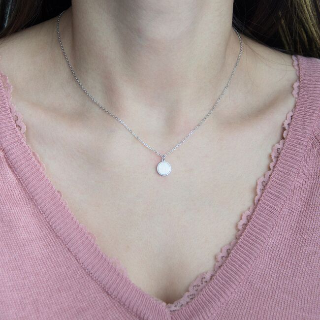 Lant argint banut cu sidef Eloise