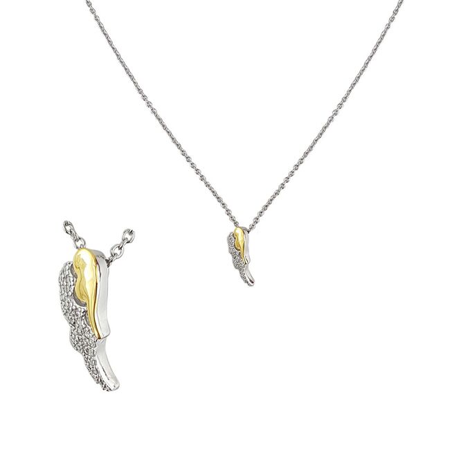 Lant argint bicolor aripi Skylar