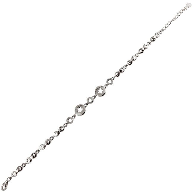 Bratara argint stele si cercuri Kamila