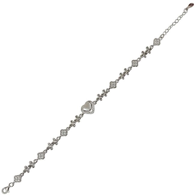 Bratara argint inimioara Kaylee