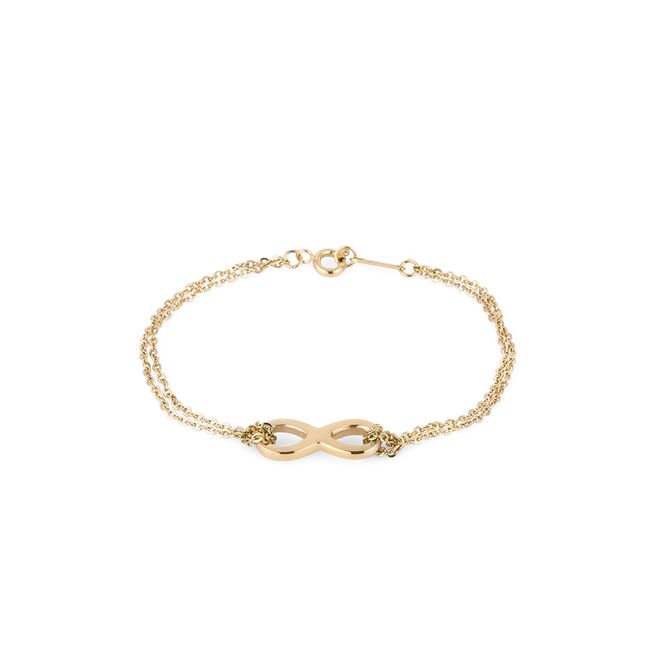 Bratara aurie, Daniel Klein, pentru dama, din otel inoxidabil, DKJ.3.2123-3