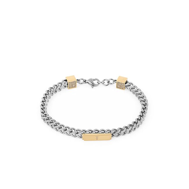 Bratara bicolora, Freelook, pentru dama, din otel inoxidabil, FRJ.3.3014-2