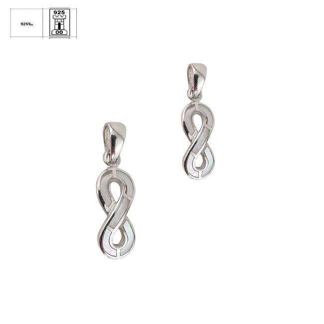 Pandantiv argint sidef infinit Thia