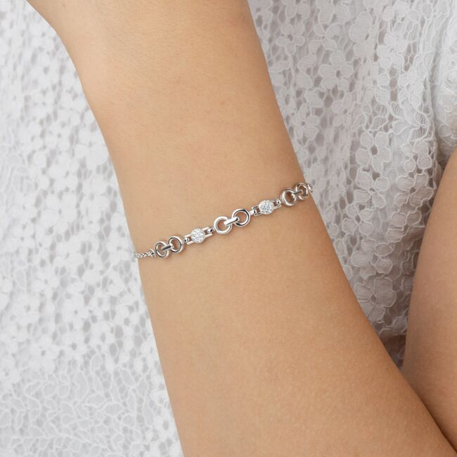 Bratara argint infinit Thia