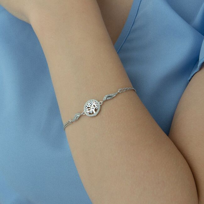Bratara argint copacul vietii Aitana