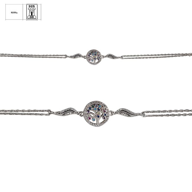 Bratara argint copacul vietii Aitana