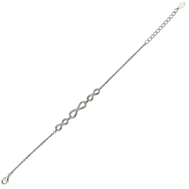 Bratara argint infinit Alaina