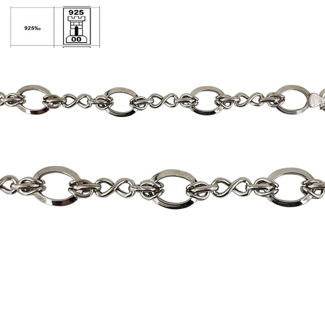 Bratara argint zale masive Sloane