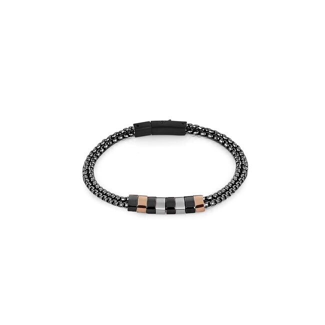 Bratara multicolor, Daniel Klein, pentru barbati, din otel inoxidabil, DKJ.6.2164-3